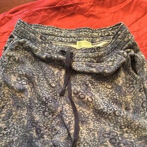 Anthropologie Saturday Sunday Gray Patterned Joggers